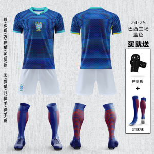 Áo Bóng Đá Brasil World Cup 2022 Trang Phục Tập Luyện Trận Đấu NEYMAR Số 10 Sân Khách Trên Sân Nhà Trang Phục Bóng Đá Đặt Làm Cho Nam