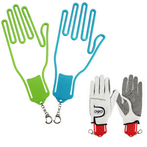 1 Cái Móc Treo Găng Tay Golf Nhiều Màu Sắc Có Móc Chìa Khóa-Dụng Cụ Thể Thao Ngoài Trời Chất Liệu PU Giá Đỡ Găng Tay Golf Nam Miếng Dán Giá Máy Sấy Nhựa