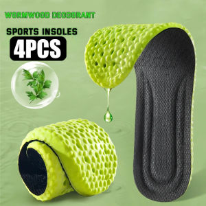 4pcs Sneaker Insoles Comfortable Plantar Fasciitis Insoles Mesh Breathable Deodorant Running Insoles Orthopedic Insoles