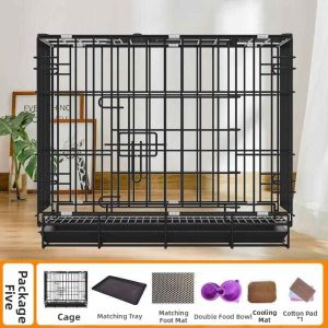 Jiaxun | Collapsible Indoor Dog Cat Cage with Toilet