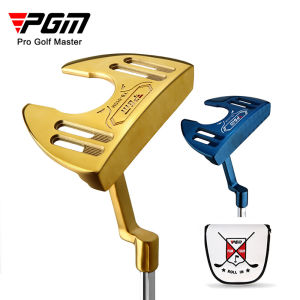 PGM TUG023 Golf Putter Universal Actuator with Aiming Line Golf Clubs Blue/Gold Putter Large Grip Driver Golf Hitting Stability