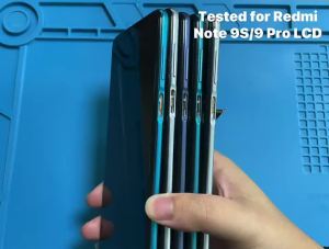 6.67" Screen For Xiaomi Redmi Note 9S Note9S LCD Display with Frame Touch Screen Digitizer Assesmbly For Note9 Pro Note 9Pro LCD