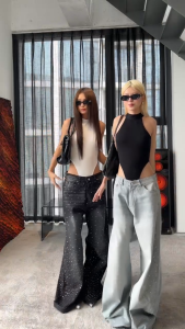 Áo bodysuit trơn cổ yếm tôn dáng IRINA - KILL SYSTEM
