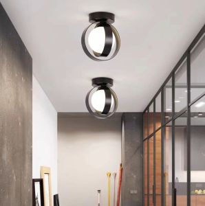 Retail And Wholesale Minimalist Aisle Corridor Simple Creative Led Entry Porch Cloakroom Stair Lamp Balcony Ceiling Light