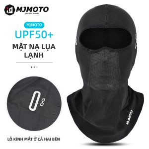 MOTOCENTRIC | Khẩu Trang Che Mặt Đi Xe Máy Mùa Hè MJMOTO Chống Tia UV Thoáng Khí Chất Liệu Lụa Đá Dành Cho Mũ Bảo Hiểm Motocross