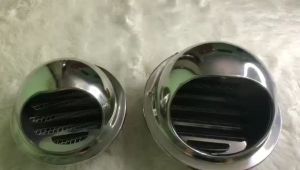 Gunakan Grill Inline Duct Ventilasi Udara Stainless Steel Air Vent Cap Booster Exhaust Blower untuk sirkulasi udara optimal di dapur kamar mandi ruang cuci atau ruang kerja Anda
