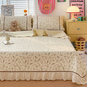 NONGNONGAI | Cotton Small Floral Pattern Bedspread Bed Cover Sheet Set