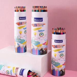 Student Drawing Colored Pencils Set 12/24/36/48 Colors Set Erasable Color Pen Set for Coloring Drawing Sketching Kids Gift Stationery