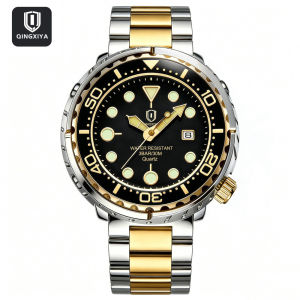 Top Brand Fashion Watch Men Stainless Steel Waterproof Luminous Date Clock Sport Watches Men Quartz Wristwatch Relogio Masculino