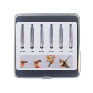 Bộ 6 Dụng Cụ Lên Dây Cót Đồng Hồ Kim Loại Đường Kính 2-8mm Dụng Cụ Lên Dây Cót Đồng Hồ Cơ Thủ Công Dành Cho Thợ Đồng Hồ