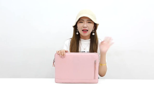 Túi chống sốc thời trang bảo vệ laptop Livi D6 màu Hồng