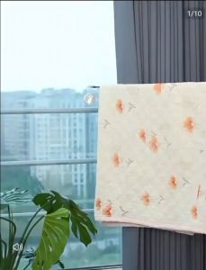 Adjustable Clothes Drying Rack No-Drill rak baju Telescopic Pole Towel Rod for Balcony Bathroom 伸縮桿