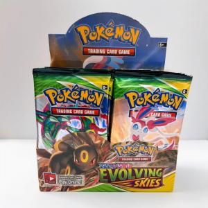 Bandai | Pokemon TCG  Evolving Skies Fusion Strike Booster Pack English Version Collectible Game Cards Mystery Blind Box Gift for Fans
