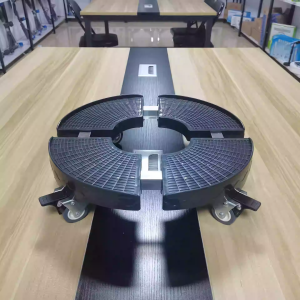 Portable Gas Cylinder Tray Mobile Stool Platform Kitchen Storage Rack High Riser Plastic Material No Drilling Required Installation