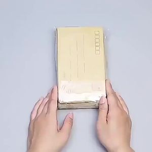 Besee | Thickened Retro Yellow A4 Envelope