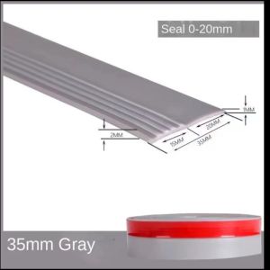 1 Meter Door Bottom Sealing Strip Self-Adhesive Aoors And Windows Sound Insulation Windproof Porous  PVC Sealing Strip