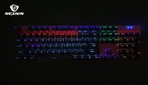 NEXION KY-610 Real Mechanical Gaming Keyboard: High Performance & Colorful Backlit Keys