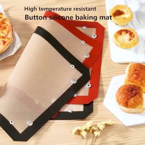 BUYYES Thảm Nướng Bánh Bằng Silicon Chống Dính Chống Rò Rỉ Khay Đựng Bánh Quy Chịu Nhiệt Lớp Lót Lò Nướng Thân Thiện Với Môi Trường Dụng Cụ Làm Bánh Nhà Bếp