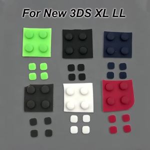 1Set For New 3DS XL Console Front Back Screw Rubber Feet Cover Upper LCD Screen Screws Cover Rubber Replacement For New 3DS LL