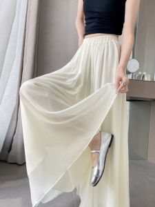 RELNLEX | Chân Váy Mỏng Thoáng Hơi Mát Mùa Hè Chống Xem Trộm Dành Cho Phụ Nữ Bé Nhỏ