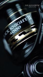 4077 MESIN PANCING SEAHAWK BLACK KNIGHT II SPINNING REEL BLACK KNIGHT 2