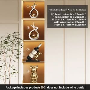 MEIWEISI | Luxurious Home Decoration Fengshui TV Cabinet Style