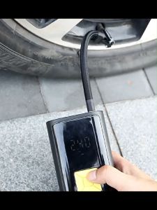 Acroder Pompa Ban Electric Mobil Tampilan Cerdas Inflator Deteksi Tekanan Ban Nirkabel Portabel