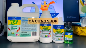 Stress Coat POND API - Thần dược giảm stress chống sốc tăng đề kháng cho cá cảnh (Hàng Chính Hãng)