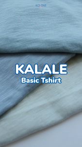 Kalale Kaos Polos Basic Anak Laki Laki Perempuan 1 2 3 4 Tahun