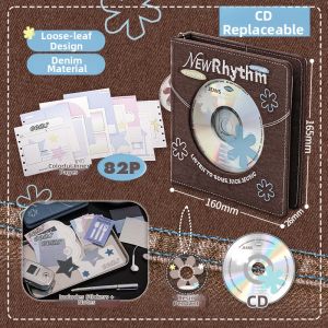OOPS-DAY | Stylish Denim CD Themed Notebook