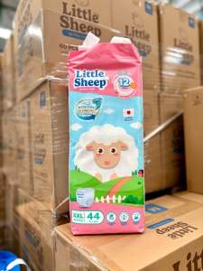 แพมเพิสเด็กพรีเมียม Little Sheep ลิตเติ้ล ชีพ แบบกางเกง Size XXL 44 ชิ้น - 1 แพ็ค (รุ่นใหม่)