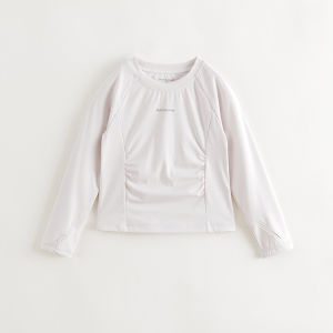 Marc&Janie | Elastic Wrinkled Girls Long Sleeve T-shirt