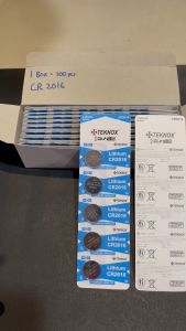 (10 Pcs) TEKNOX Baterai CR 2016 - TEKNOX PREMIUM QUALITY