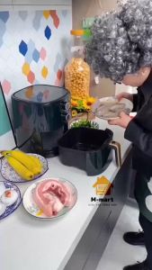 Set 50 khay giấy thấm dầu size 20cm-22cm