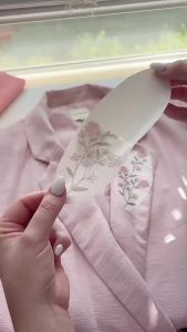 Giấy Thêu Hoa Văn Thêu Nổi Có Thể In Hòa Tan Trong Nước Dụng Cụ May Thủ Công Dùng Cho Thêu