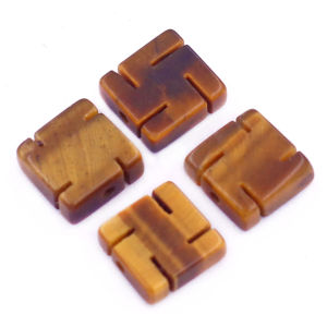 Vòng chuỗi đeo tay đá thạch anh tím than cắt giác charm chữ vạn đá mắt hổ từ 8 ly đến 14 ly swastika 卐 vòng tay hạt chuỗi