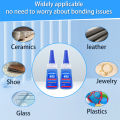 1-3 PCs LOOLIFL 495 Super Instant Glue Quick-drying Cyanoacrylate Adhesive Leather Rubber Wood Metal Strong Bond 20g Liquid Glue Tool. 