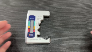 เครื่องทดสอบแบตเตอรี่ดิจิตอล C D N AA AAA 9V 1.5V เครื่องตรวจจับความจุแบตเตอรี่แบบปุ่ม เครื่องมือตรวจสอบความจุบนจอแสดงผล LCD