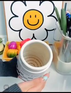 OHHDEER Dustproof Chopstick Bucket With Lid Kitchen Tableware Spoon Storage Box Cutlery Drain Holder