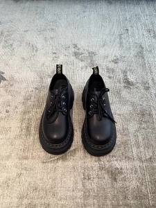 ＜1202＞  Grape Mom studiolee  British Style Lace up Increased Chunky Heel Platform Derby Velvet Leather Shoes for Women Autumn and Winter