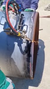 Magnetic Gas Cutter Pipe CG2-11 Mesin Las Potong Pipa Machine CG2 11 Stahlwerk