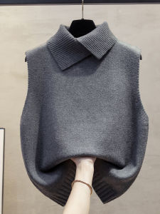 JIANDIYA | Knitted Vest Blouse Loose Wearable Sweater Jacket