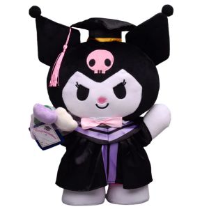 Bandai | Gấu Bông Kawaii Sanrio 35cm My Melody Kuromi Hello Kitty Có Mũ Gối Sofa Lớn Mô Hình Anime 25cm Quà Sinh Nhật Tốt Nghiệp Dành Cho Mọi Lứa Tuổi