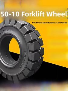 CST Solid Tire for Forklift Front Wheel 28x9-15 Rear Wheel 650-10 Inflatable Tire Suitable for 3/3.5 Ton Trucks Large Pattern