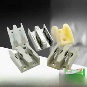 Bathroom Shower Room Accessories Glass Door Stopper Anti-Collision Sliding Block Positioning Device Toilet Partition Parts