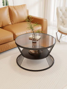 MUYUNGONG | Simplicity Mini Round Cream Style Tea Table