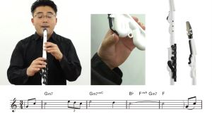 ผ่อนได้ Yamaha VENOVA YVS120 Alto แซกโซโฟนพลาสติก เสียงอัลโต