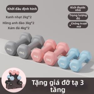 baomafanxi | Dụng Cụ Tập Cơ Bắp Tay Dễ Dàng Cho Người Mới Bắt Đầu Tạ 2kg Đôi