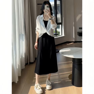 Shalldoer | Trendy Leisure Minimalist Shirt and Dress Set For Summer New 2026