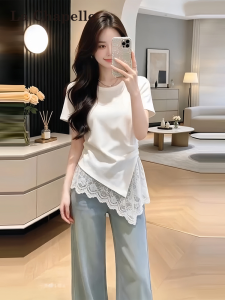 La Chapelle | Slimming Age-reducing Short Sleeve T-shirt